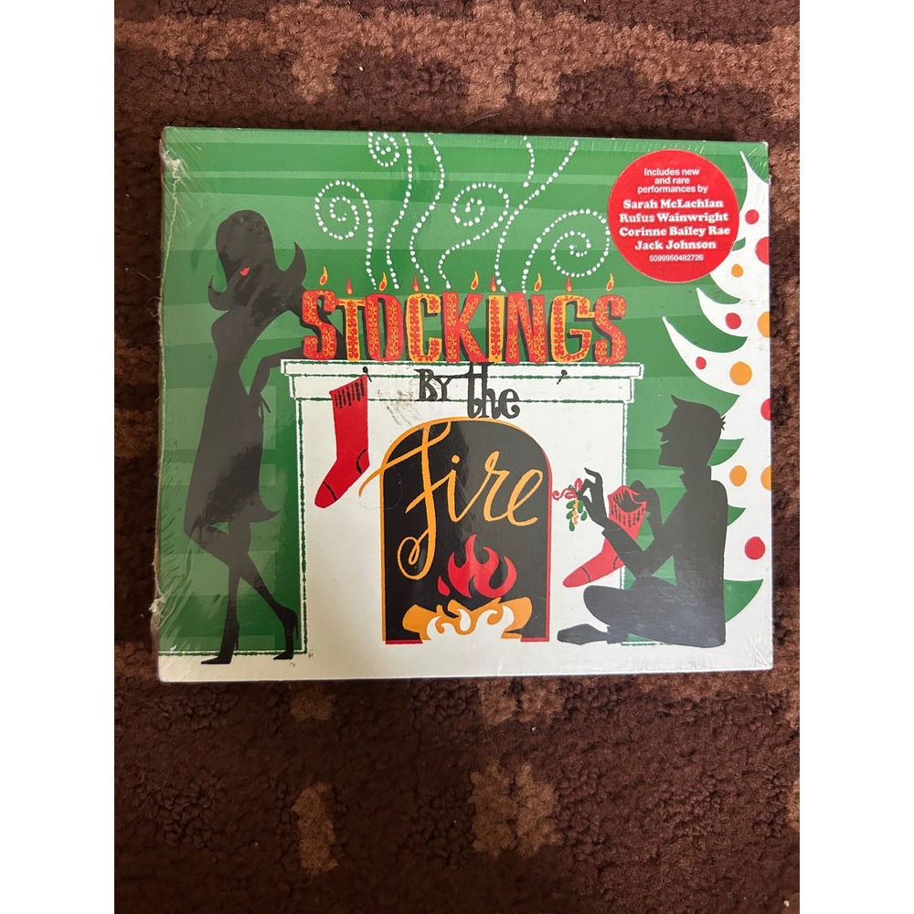 Stockings By the Fire Starbucks Christmas CD Sarah McLachlan Jack Johnson 2007